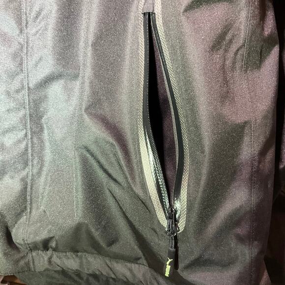 Puma Men's Jacket w Hoodie, Black, Small - Picture 10 of 12